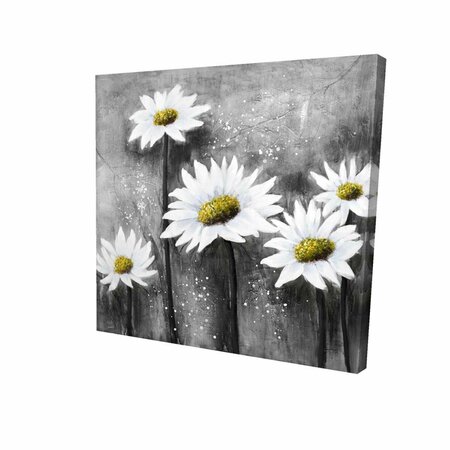 FONDO 12 x 12 in. Daisies-Print on Canvas FO2793462